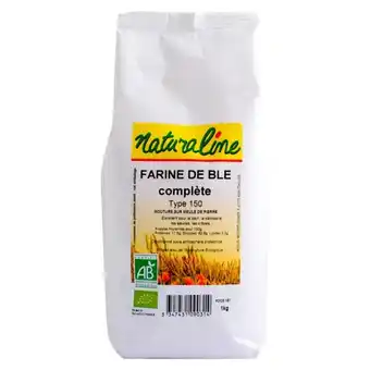 Auchan Farine de blé complète type 150 naturaline offre