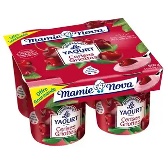 Auchan Yaourt gourmand mamie nova offre