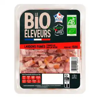 Auchan 30% de remise immédiate sur la gamme le bio des éleveurs offre