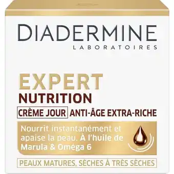 Auchan Crème de jour anti-rides diadermine expert offre