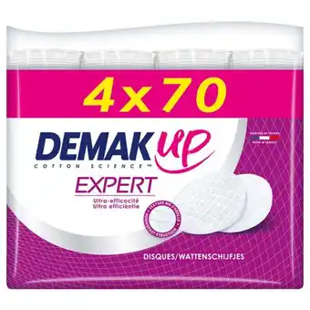 Auchan Cotons démaquillants demak'up expert offre