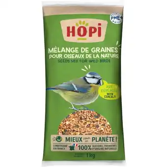 Auchan Mélange de graines pour oiseaux de la nature hopi offre
