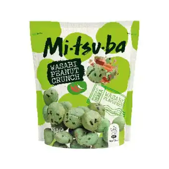 Auchan Wasabi peanut crunch mitsuba offre