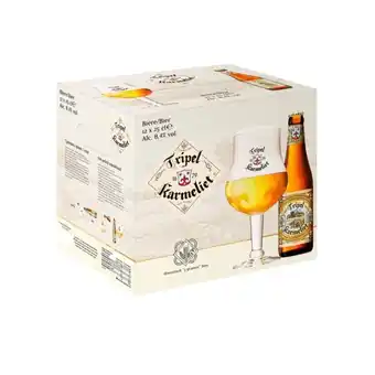 Auchan Bière tripel karmeliet offre