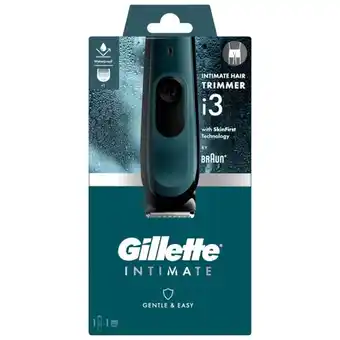 Auchan Tondeuse pour zones intimes intimate gillette offre