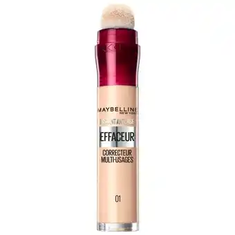 Auchan Correcteur anti-cernes l'effaceur maybelline offre