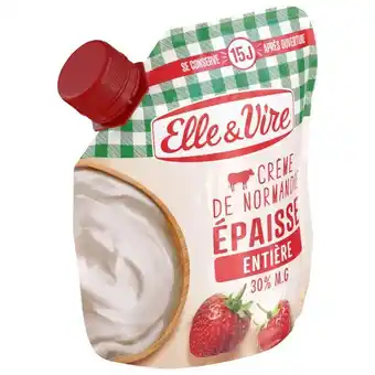 Auchan Crème épaisse elle & vire offre