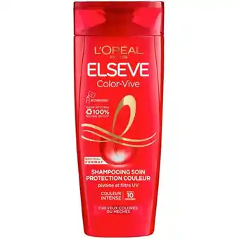 Auchan Shampooing color-vive elsève offre
