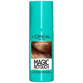 Auchan Spray retouche racines châtain magic retouch l'oréal offre