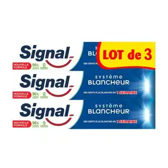 Auchan Dentifrice signal offre