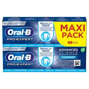 Auchan Dentifrice oral b offre
