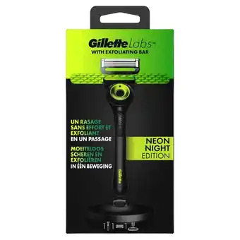 Auchan Rasoir gillette labs néon édition offre