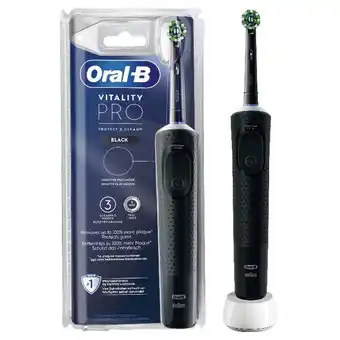 Auchan Brosse à dents électrique vitality pro noire oral b offre