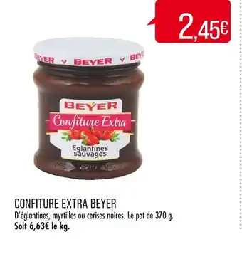 Match Beyer confiture extra offre