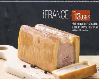 Match Secrets du val d’argent pâté en croute cocktail offre