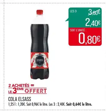 Match Cola elsass offre