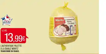Match Moritz l’authentique palette à la diable offre