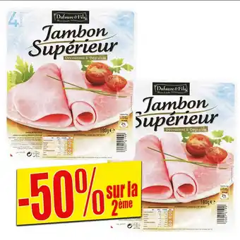 Norma Jambon supérieur découenné et dégraissé offre