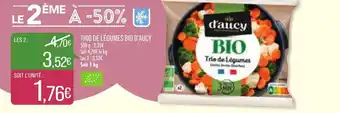 Match Trio de légumes bio d'aucy offre