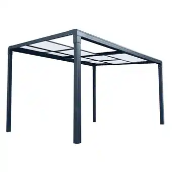 Bricomarché Pergola aluminium toit coulissant lina – 12 m² offre