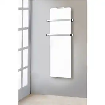 Bricorama Radiateur seche serviette décoratif design blanc 1200w offre
