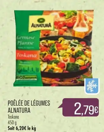 Match Poêlée de légumes alnatura offre