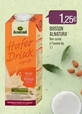 Match Boisson alnatura offre