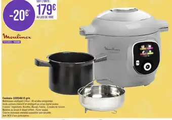 Cookeo+ CE854B10 gris