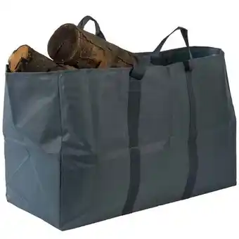 Bricorama Sac porte bûches werka pro gris anthracite offre
