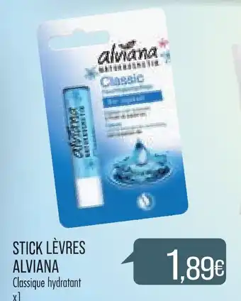Match Stick lèvres alviana offre