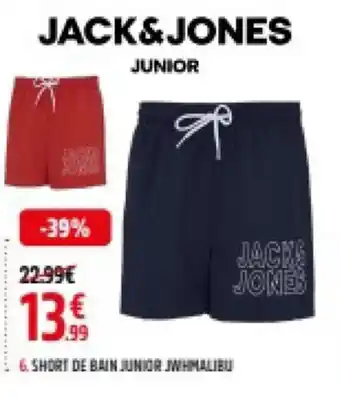 Intersport SHORT DE BAIN JUNIOR JWHMALIBU offre