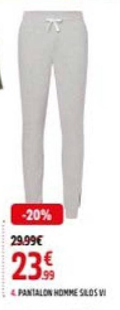 Intersport discount pantalon homme