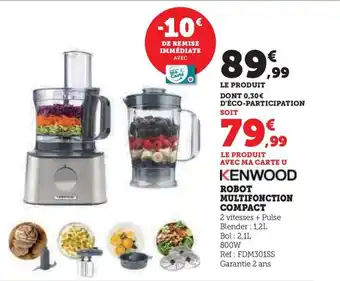 Super U ROBOT MULTIFONCTION COMPACT offre