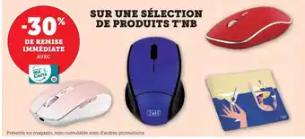 Super U SUR UNE SÉLECTION DE PRODUITS T'NB offre