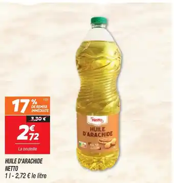 Netto HUILE D'ARACHIDE NETTO offre