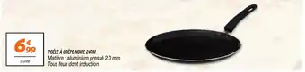 Netto POÊLE À CRÊPE NOIRE 24CM offre