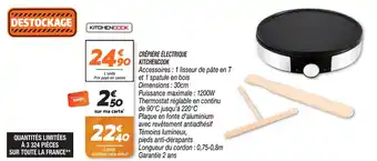Netto CRÊPIÈRE ÉLECTRIQUE offre