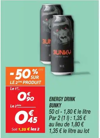 Netto ENERGY DRINK BUNKY offre