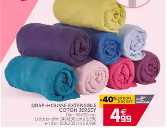 Gifi Drap-housse Extensible Coton Jersey offre