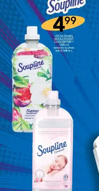 LES 56 DOSES ADOUCISSANT CONCENTRE** 1200 ml