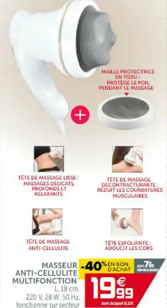 Gifi Masseur Anti-cellulite Multifonction offre