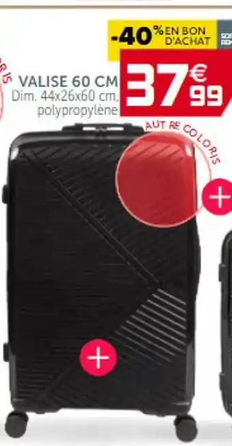 Gifi Valise 60 Cm offre