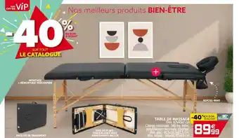 Gifi Table De Massage offre
