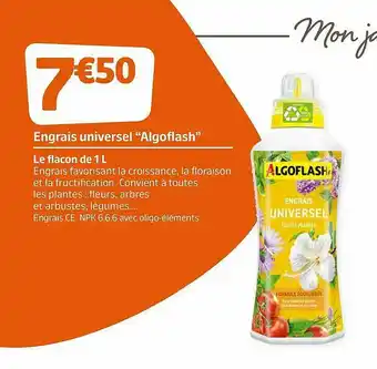 Jardiland Engrais Universel offre