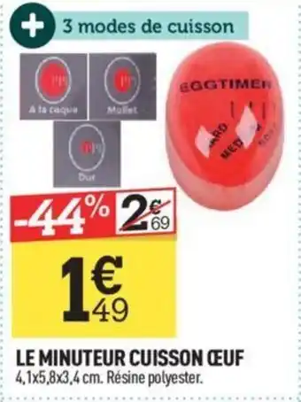 Centrakor LE MINUTEUR CUISSON ŒUF offre