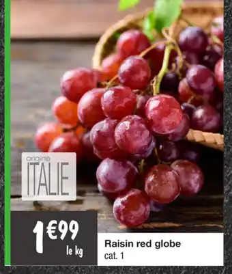 Migros Raisin red globe offre