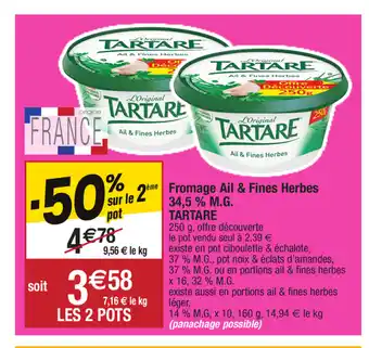 Migros Fromage ail & fines herbes offre