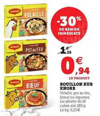 Bouillon Kub Knorr