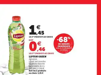 Hyper U Lipton Green offre
