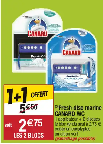 Migros Fresh disc marine offre